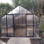 An empty, new greenhouse